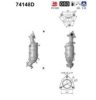 NISSA 208A0EC00F Catalytic Converter